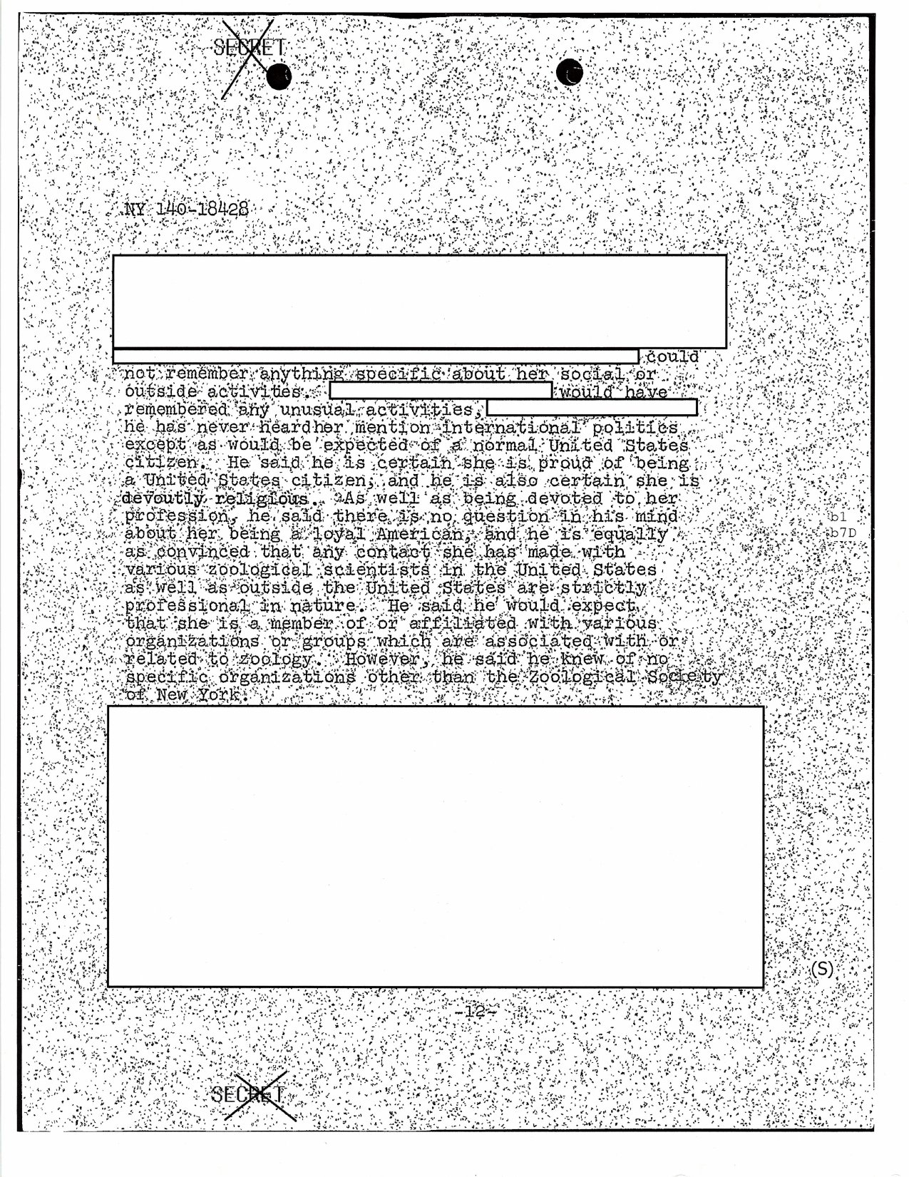 Sophie Jeannopoulos — FBI FOIA File NY140-18428 — page 4 of 19