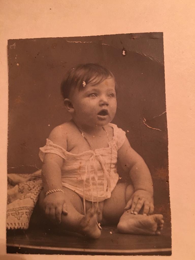 Serge Lebrun as an infant (1915) preview